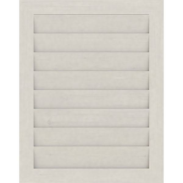 Primed Non-Functional Vertical Gable Vent J5893