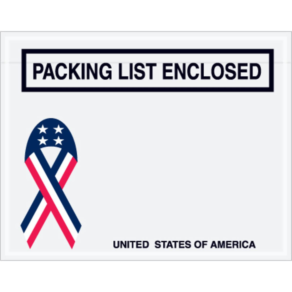 Ribbon Packing List Enclosed Envelopes S3431