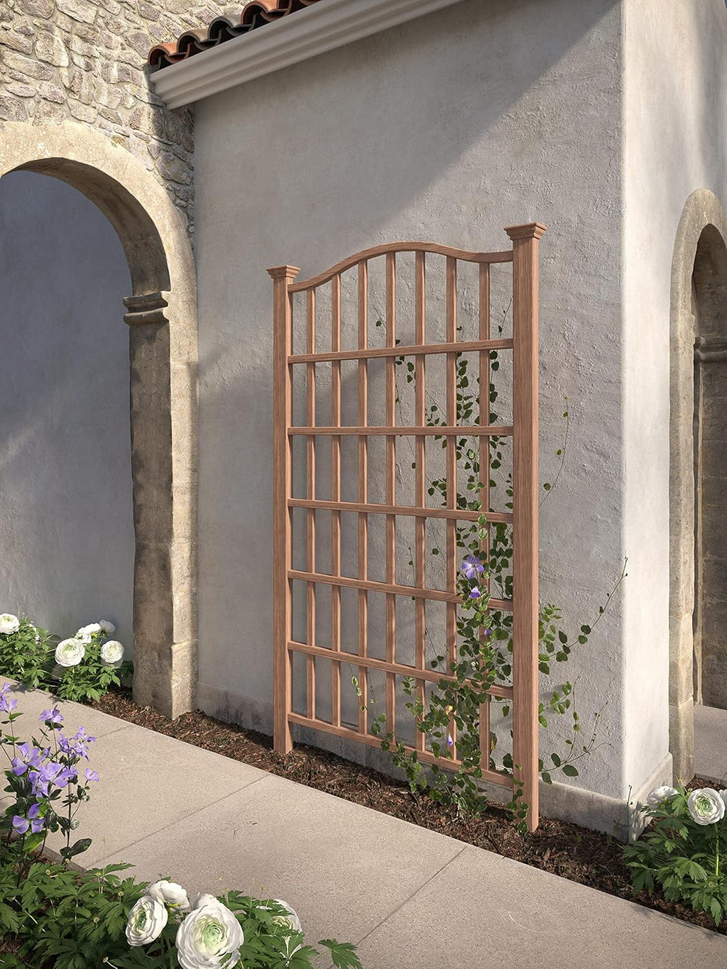 54"W x 90"H Composite Vinyl Trellis L684988