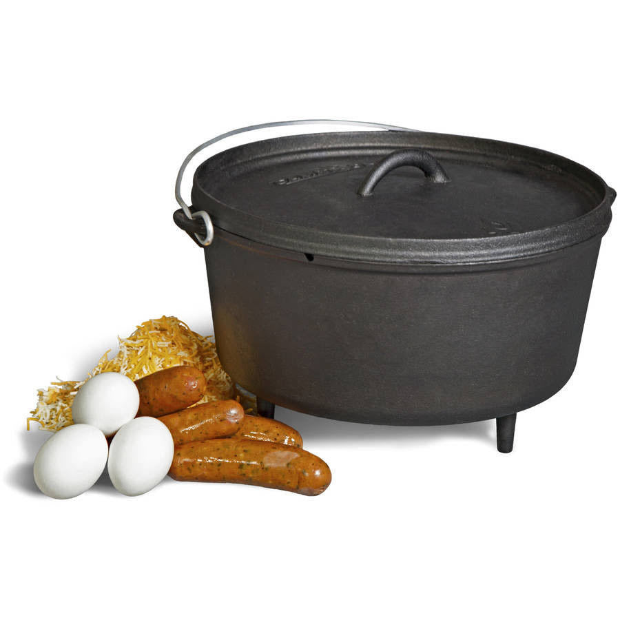 12 inch Cast Iron Deep Dutch Oven, 8 qt A910808