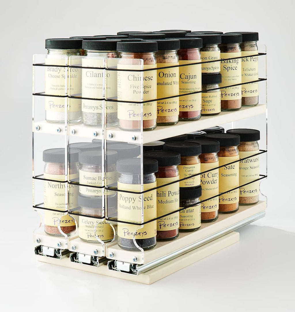 Cabinet Mounted Spice Rack with 3 Drawers O41872