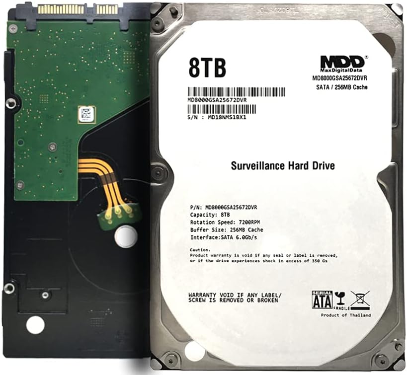 8TB 7200 RPM 256MB Cache SATA 6.0Gb/s 3.5inch Internal Hard Drive I611938