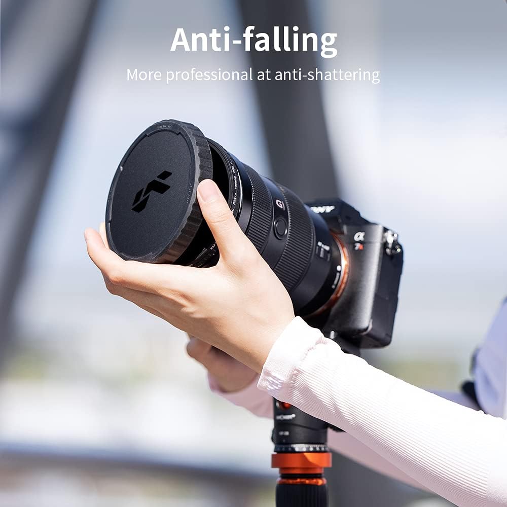 72mm Variable ND Lens Filter & Filter Cap Kit (2 Pcs) B326