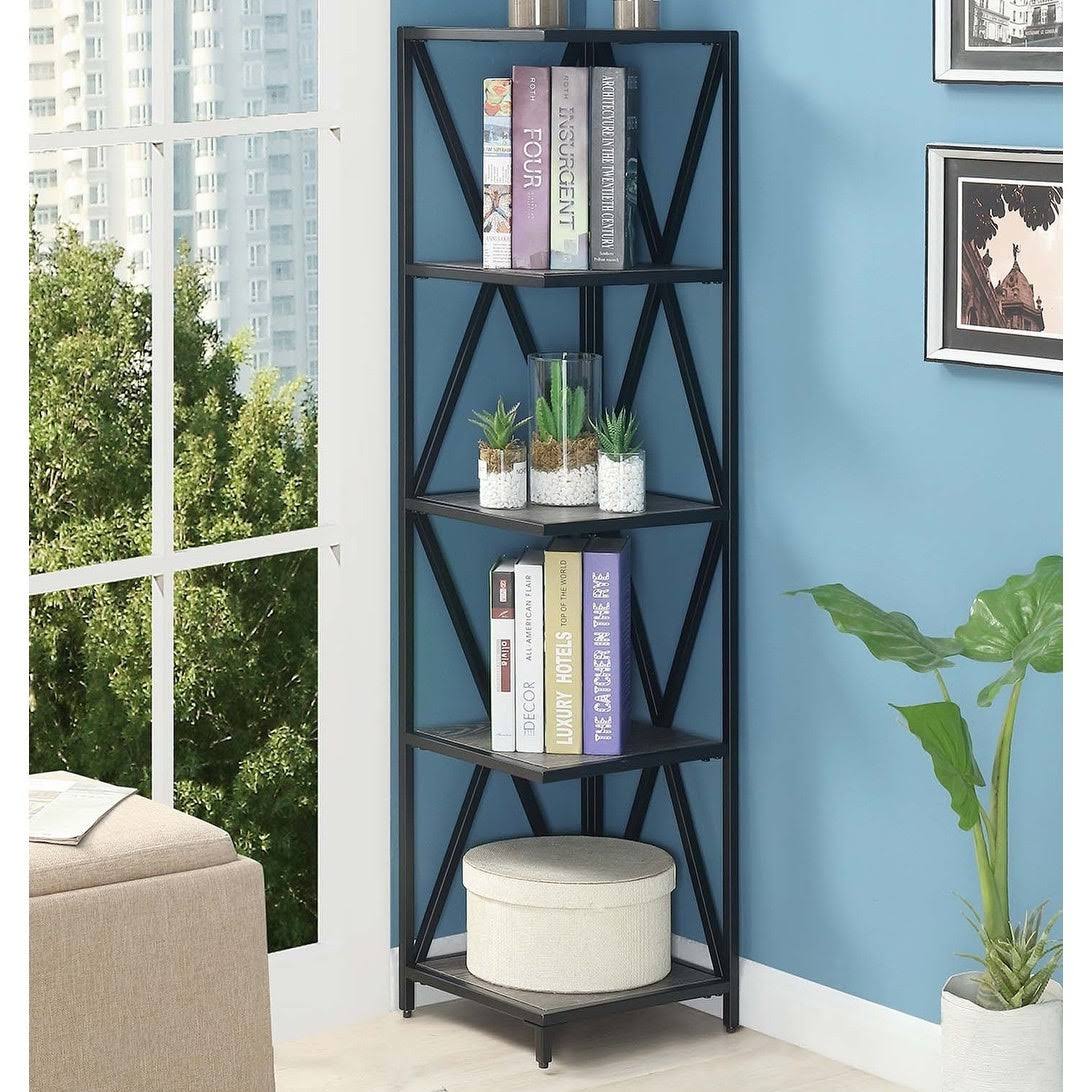 5-Tier Corner Bookcase G15896