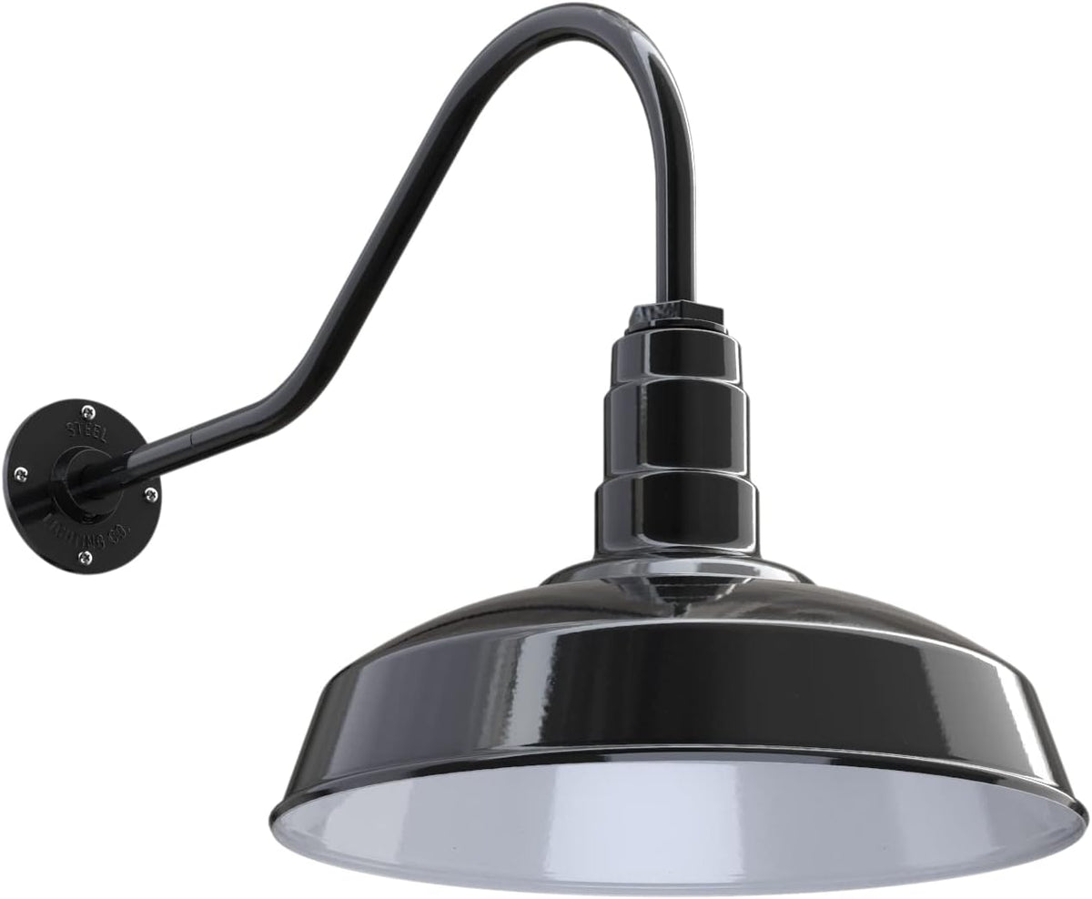 Matte Black Outdoor Wall Mounted Barn Light H105816