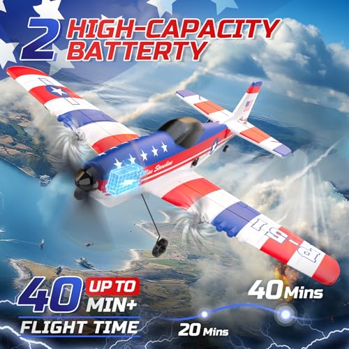 2.4GHz 6-axis Gyro Stabilizer RC Plane W241