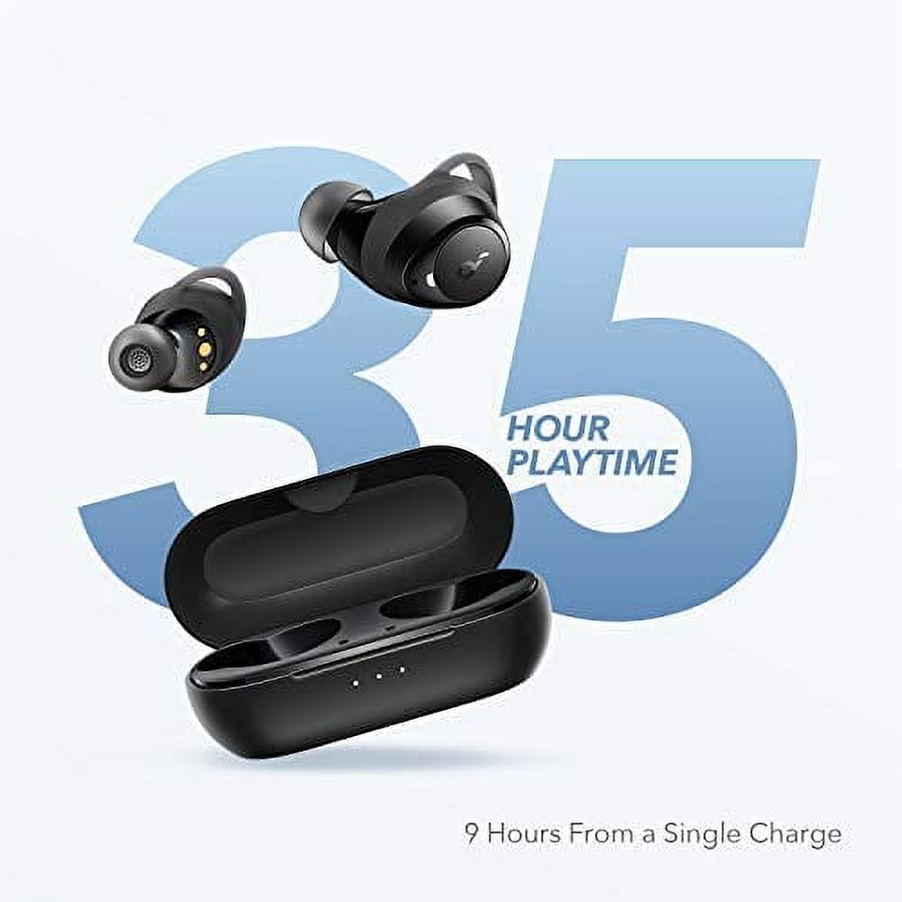 True Wireless Earbuds, 35H Playtime, Wireless Charging, USB-C F114
