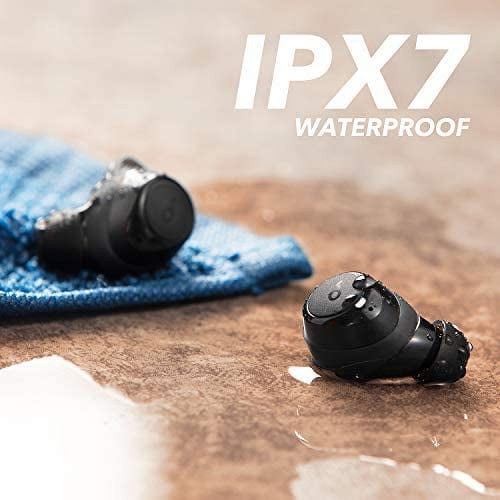 True Wireless Earbuds, 35H Playtime, Wireless Charging, USB-C F114