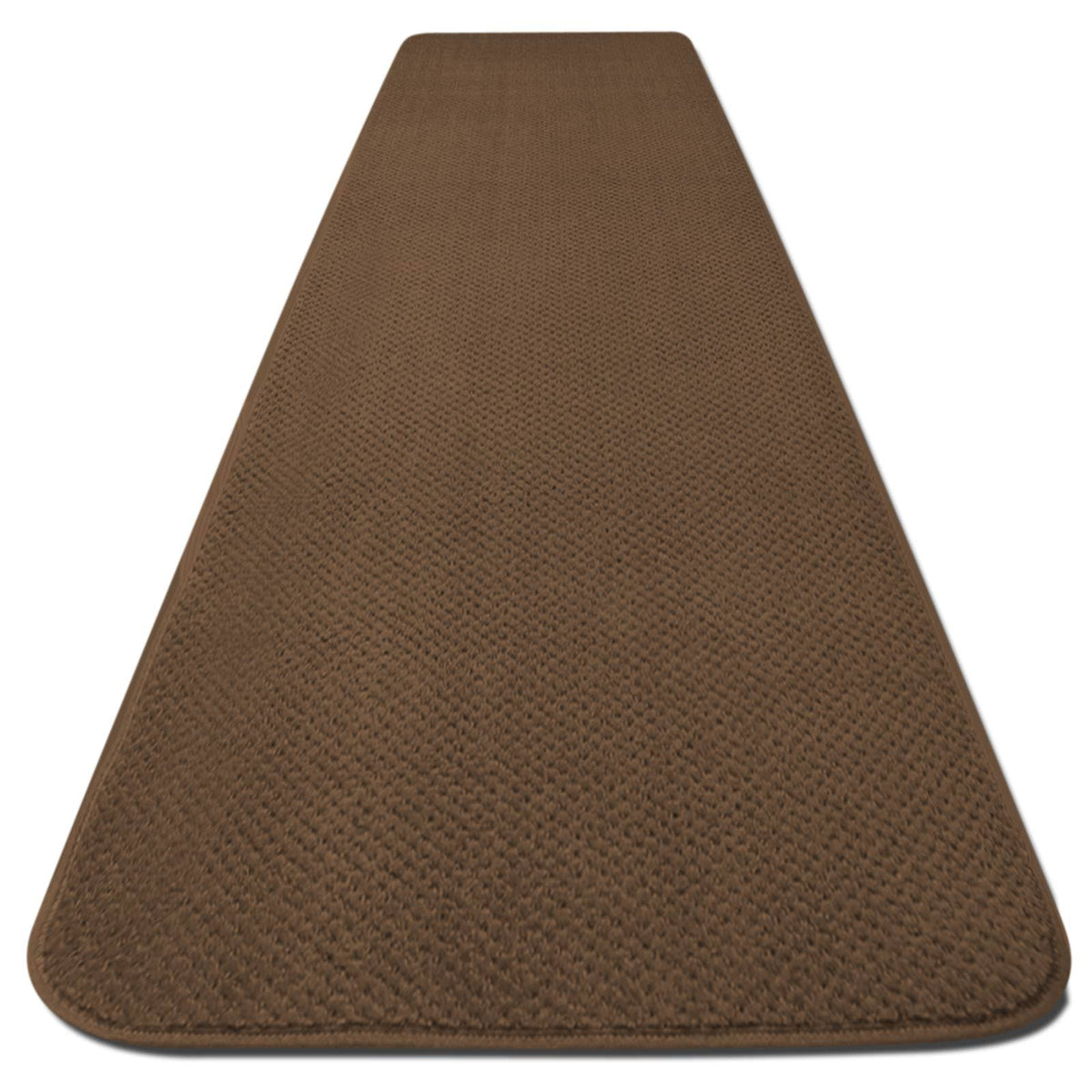 Skid-Resistant Carpet Runner Toffee Brown 10 ft. x 48 in. E148112