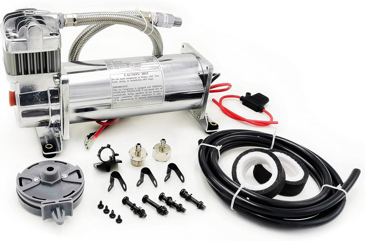 Heavy Duty Air Horn Compressor 200psi 12V Universal Replacement B807