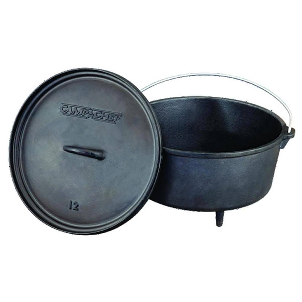 12 inch Cast Iron Deep Dutch Oven, 8 qt A910808