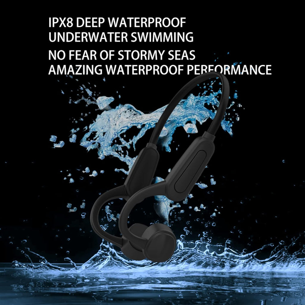 Bone Conduction Swimming Headphones IPX8 Waterproof 16GB Mp3 Player Open Ear R772