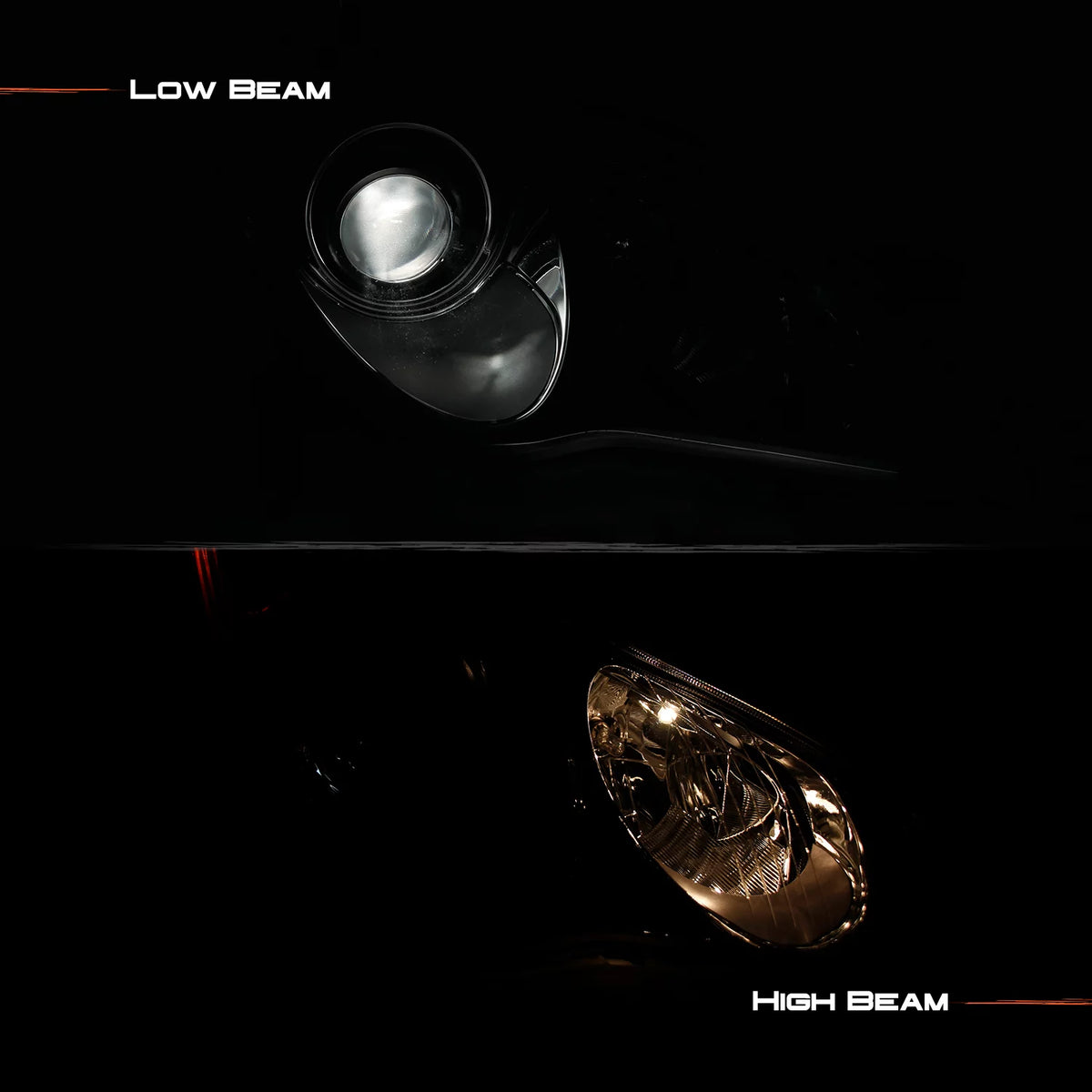 Chrome Projector Headlight Passenger Right H921