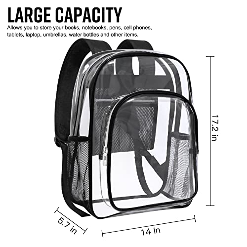 Clear Backpack Heavy Duty Transparent P406948