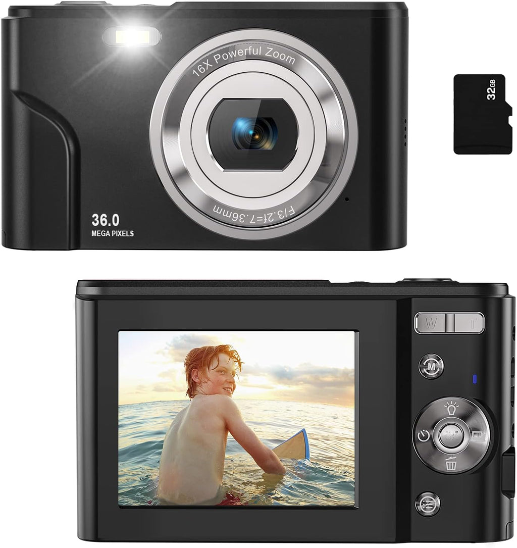 Kids Digital Camera with 32GB SD Card Q650387