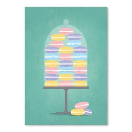 Sweets Macaroons Graphic Art D23780