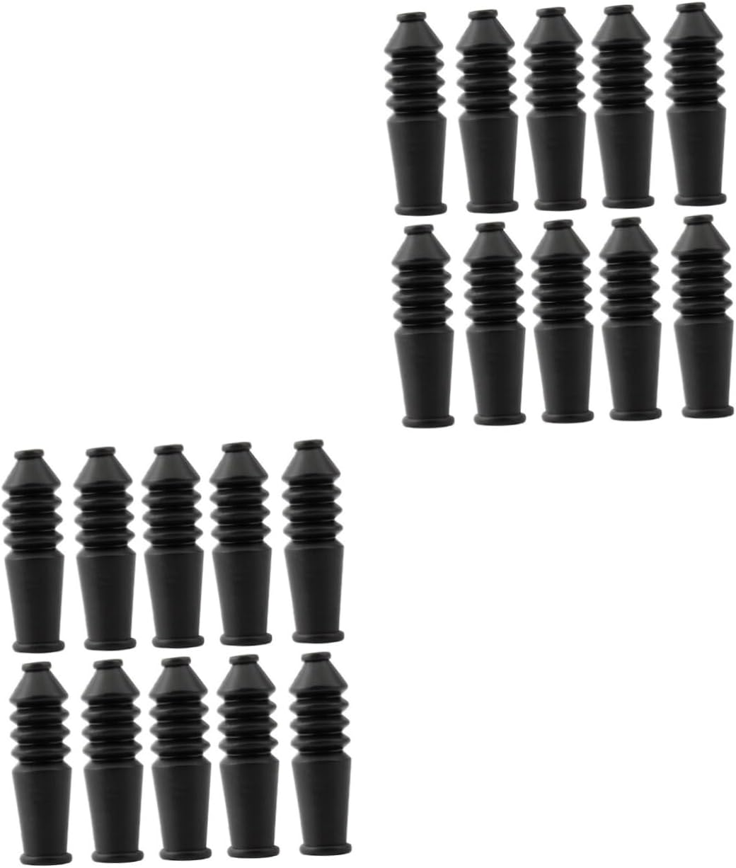 20 Pcs Brake Cable Road Bike Brake Boot Bike Cable End Caps T5299