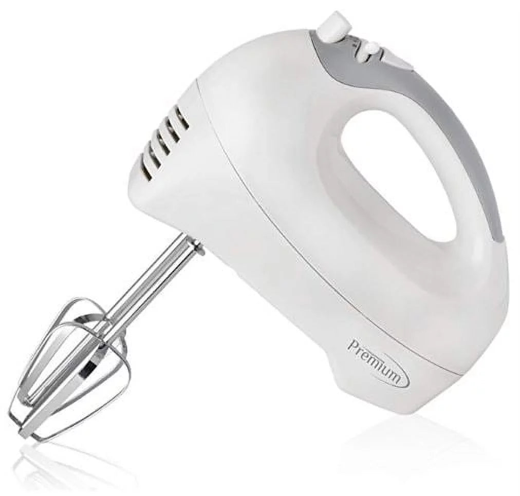 5-Speed Hand Mixer in White V5033