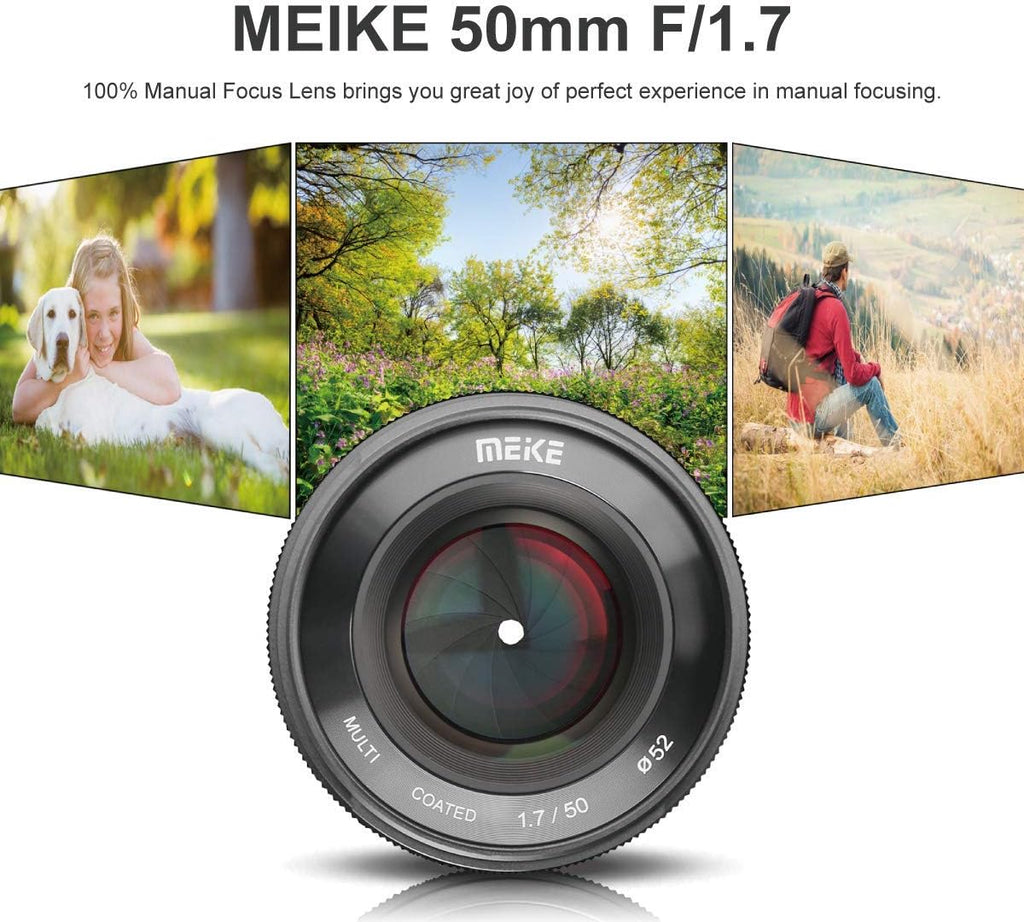 50mm F1.7 Full Frame Manual Focus Prime Lens U837148