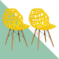 Yellow Side Chair A454