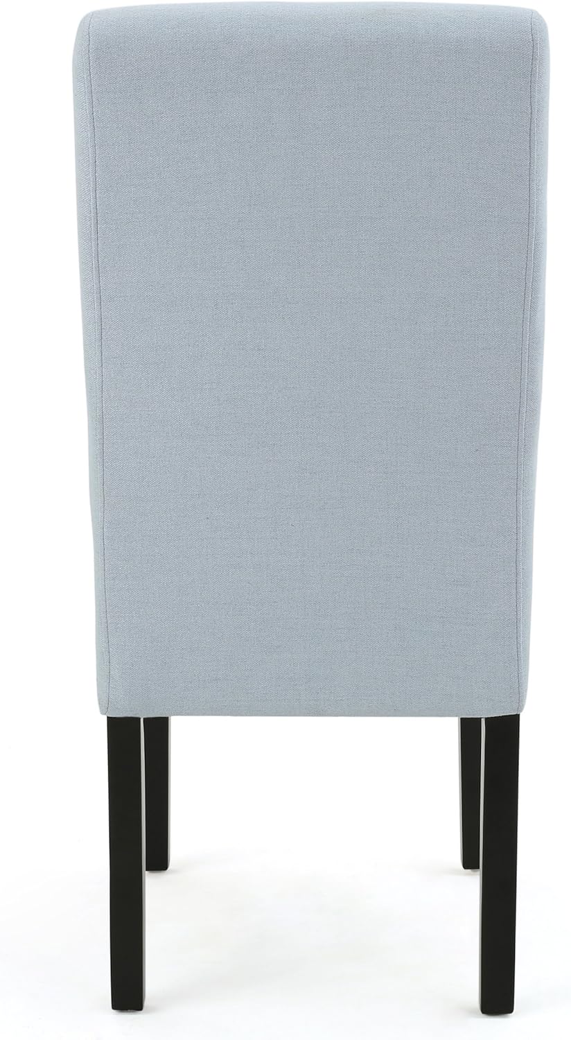 Light Sky Fabric Dining Chairs, 2 Pcs Set Y338905