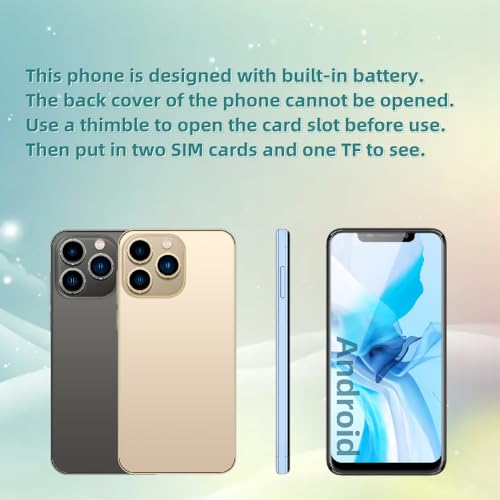 Android Smartphone, 6.11inch Screen, 1G RAM 16G ROM X30253