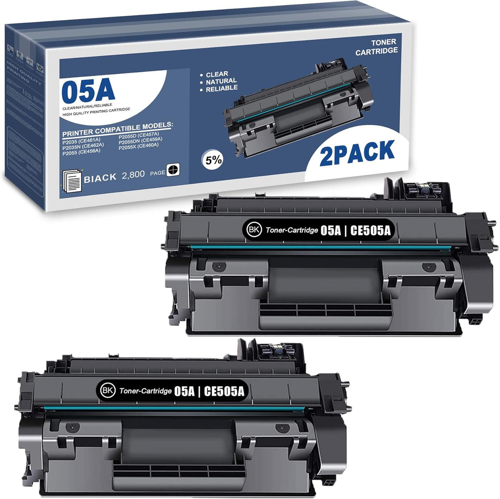 2 Pack Black Toner Cartridge A740710