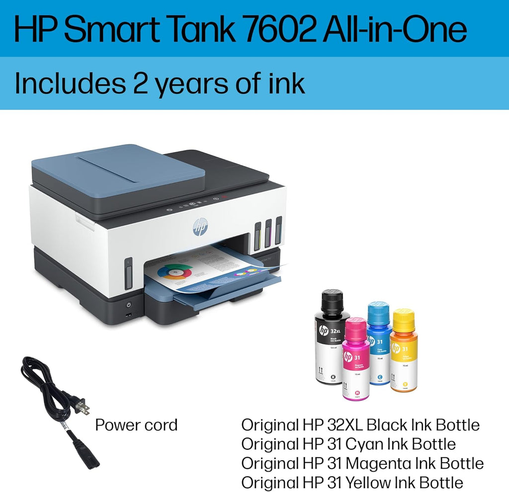 Wireless All-in-One Ink Tank Printer with Refillable Ink Tank R771713