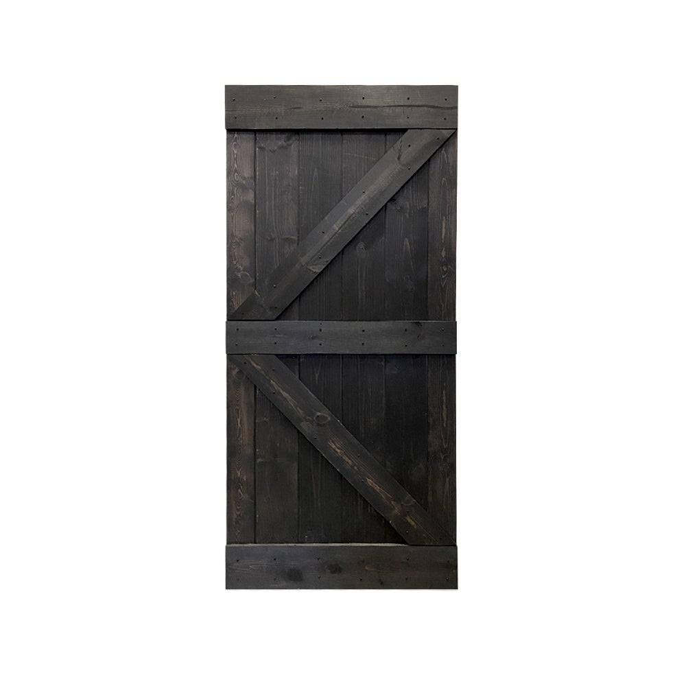 42 in. x 84 in. Solid Pine Wood Interior Sliding Barn Door Slab I91894