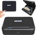 Biometric Gun Safe for Handgun with Fingerprint Reader, PIN Keypad and Folding Key A743