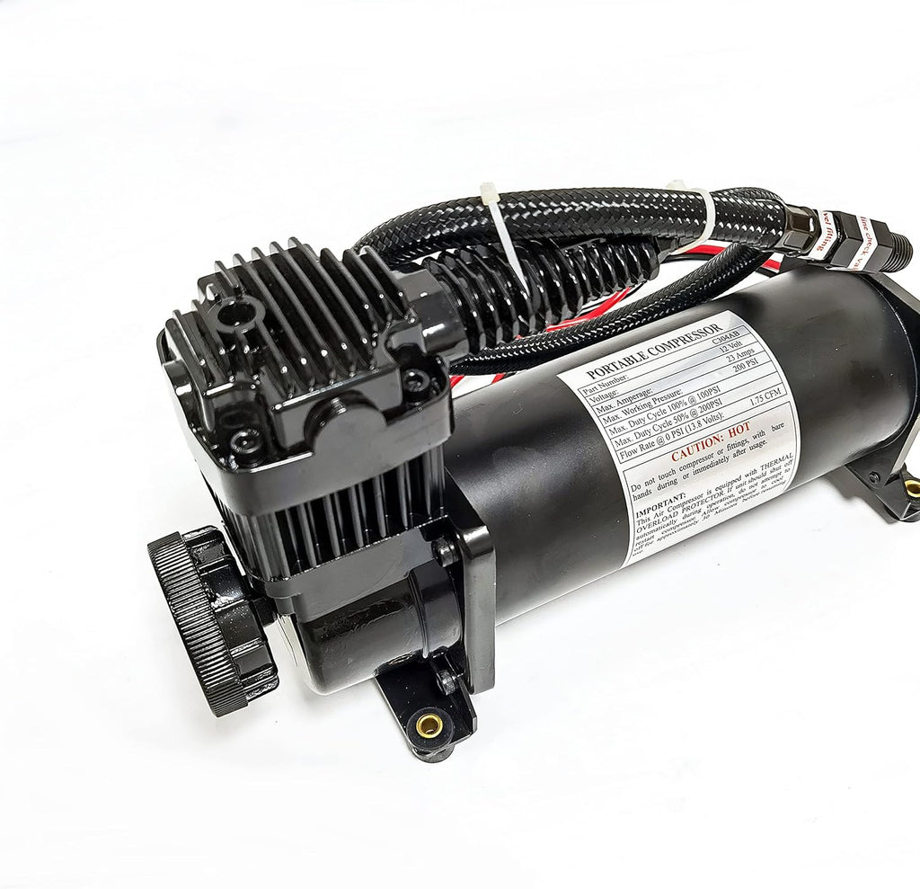 Heavy Duty Air Horn Compressor 200psi 12V Universal Replacement B807