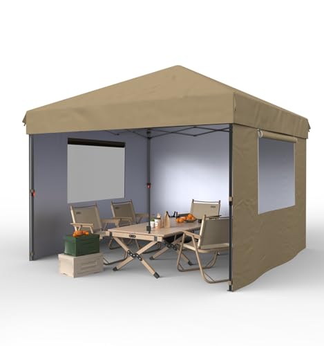Black Pop Up Canopy with Portable Roller Bag G36462
