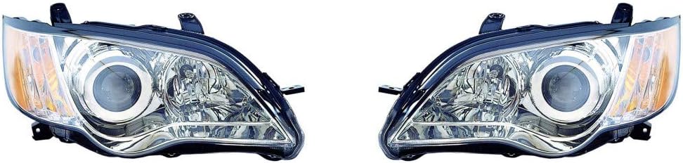 Subaru Legacy Headlight Assembly 2008 2009 Driver Side U57159
