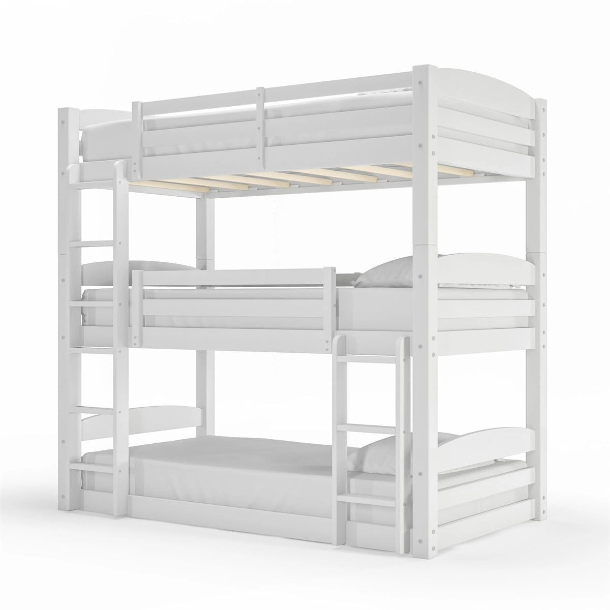 Twin Over Twin Over Twin Convertible Bunk Bed L327934
