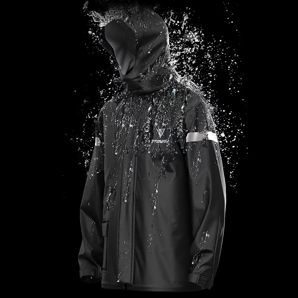 Waterproof Reflective Motorcycle Rain Suit B443464