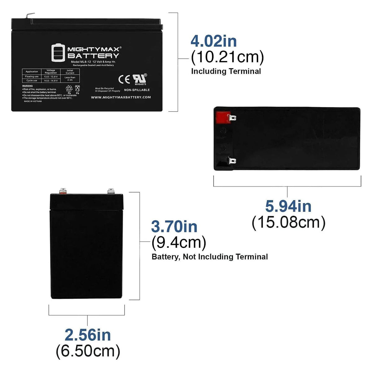 12V 8AH P70469