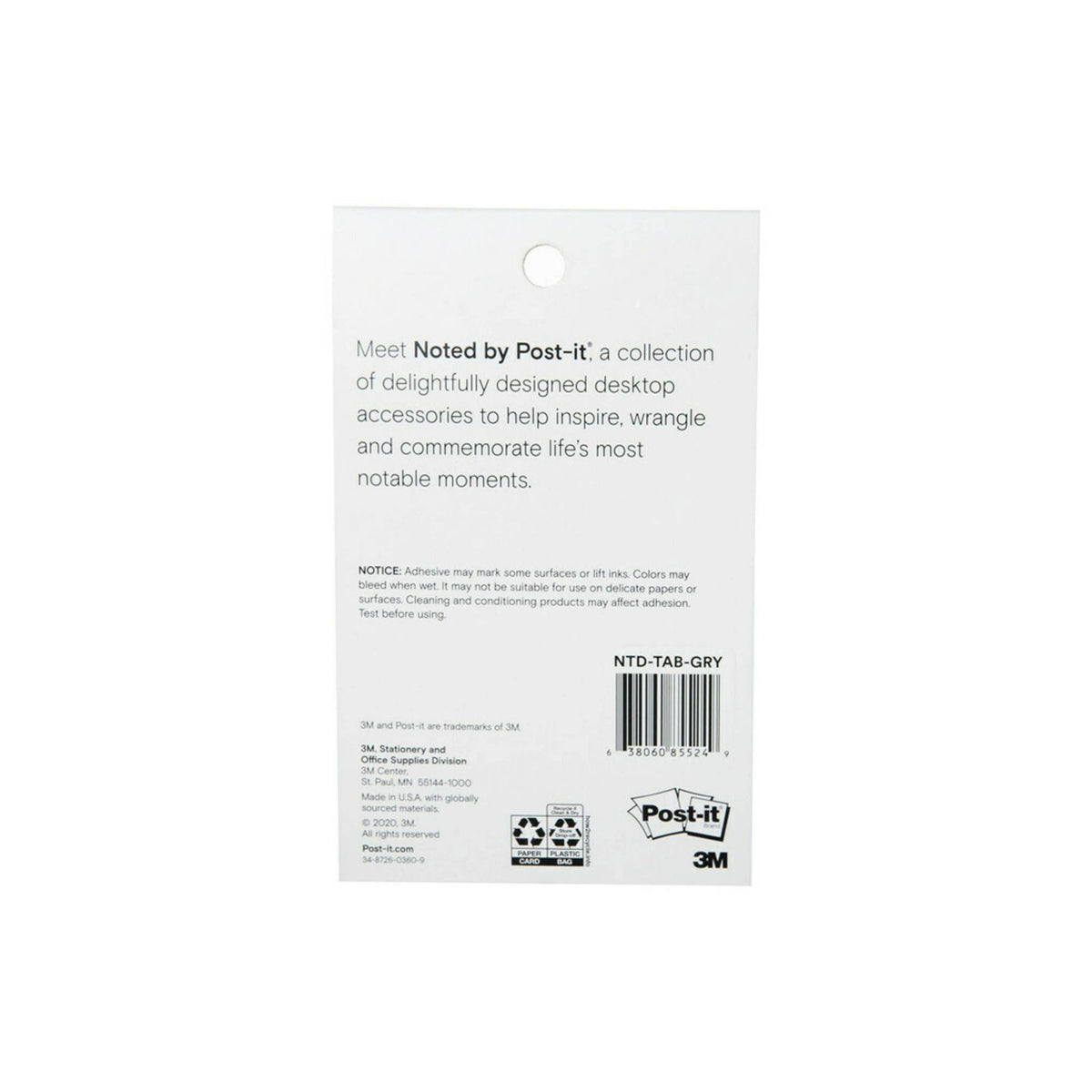 Printed Notes 3.9 in x 2.9 in V4503