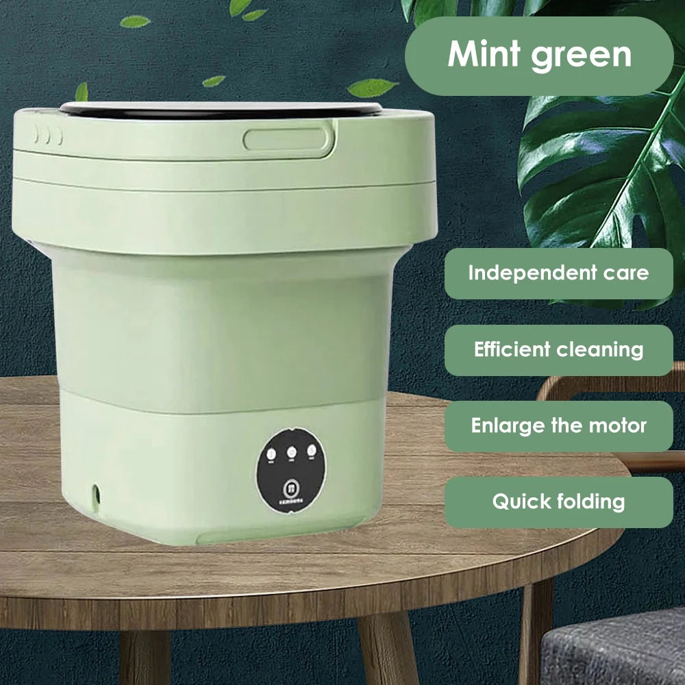 Portable Washing Machine Green Y431673