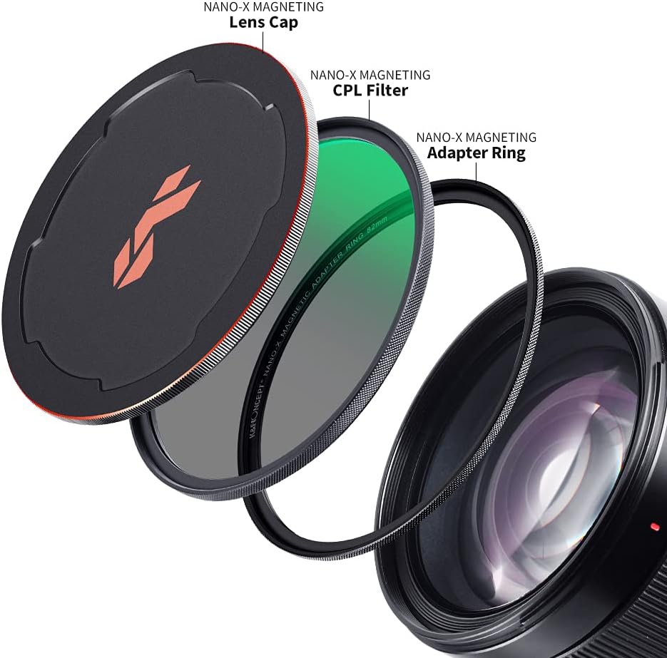 72mm Circular Polarizing Filter Kit with Adapter Ring and Lens Cap W728678