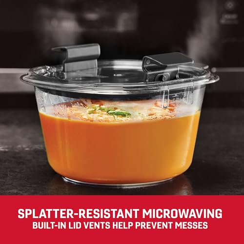 BPA-Free Airtight Food Storage Containers 4.7 Cup 2-Pack C594