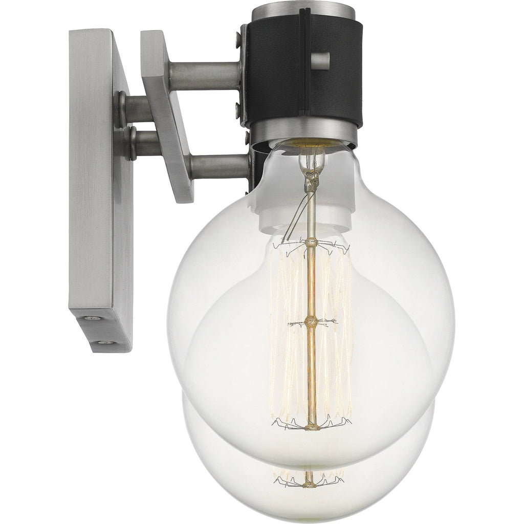 2 Light Antique Nickel Bath D38887