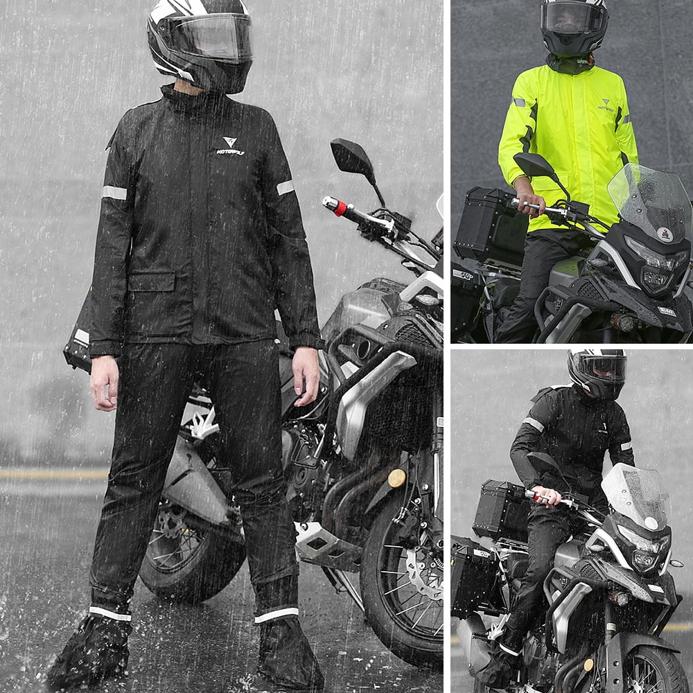 Waterproof Reflective Motorcycle Rain Suit B443464