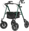All-Terrain Rollator Walker with 10" Rubber Wheels C73065
