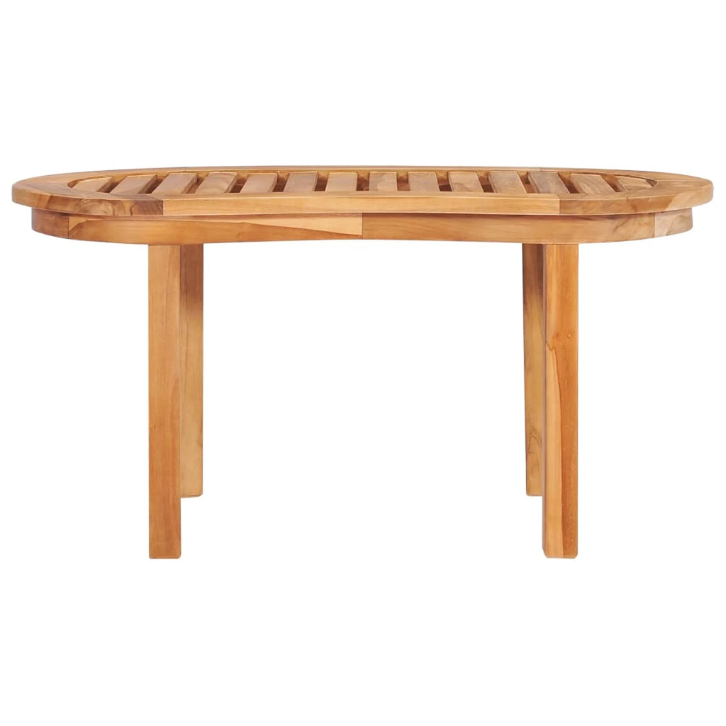Teak Wood Coffee Table 35.4 x 19.7 x 17.7 Inches E52523
