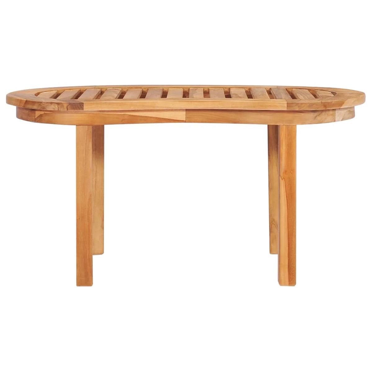 Teak Wood Coffee Table 35.4 x 19.7 x 17.7 Inches E52523