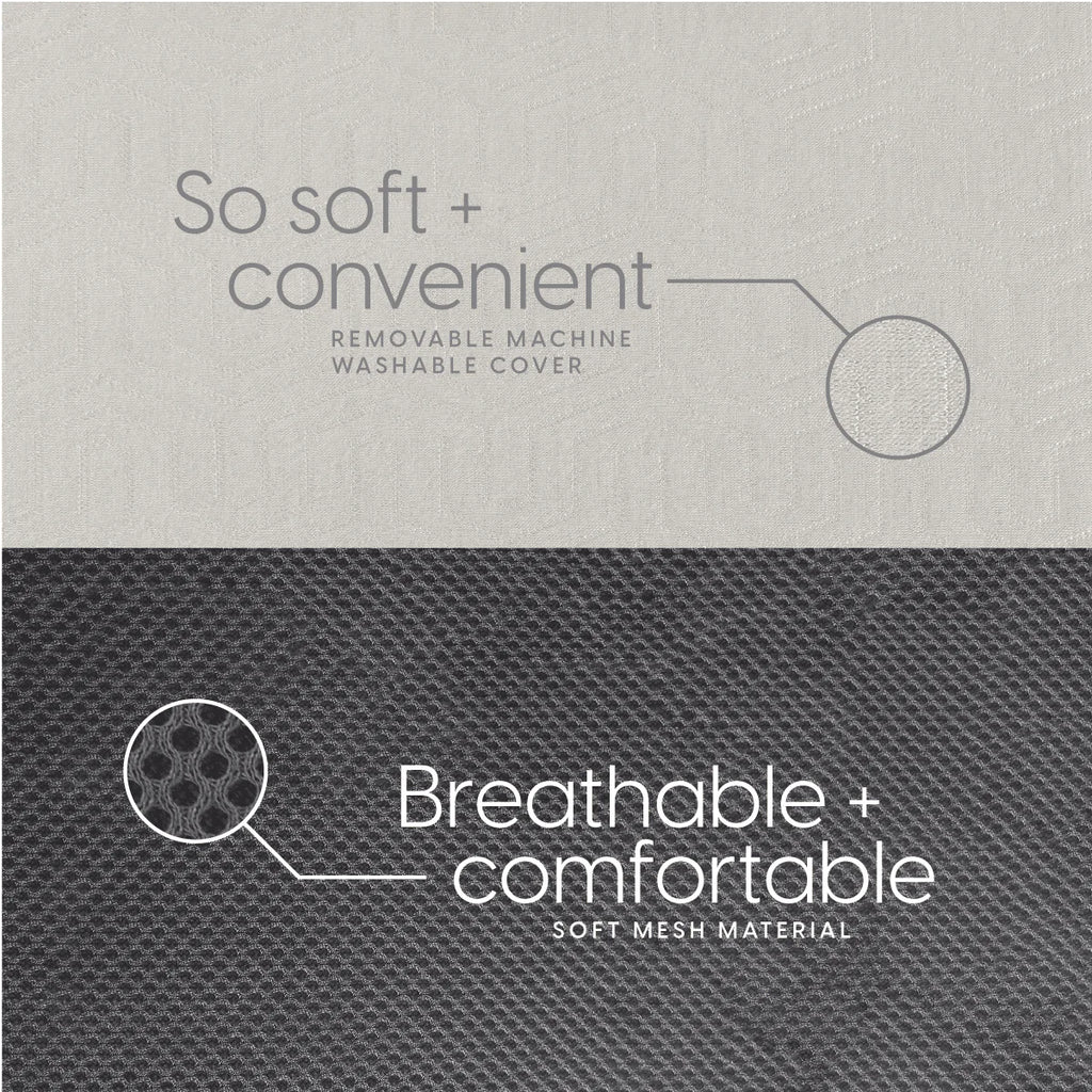 6-Inch Memory Foam Tri Folding Mattress Full Size I969