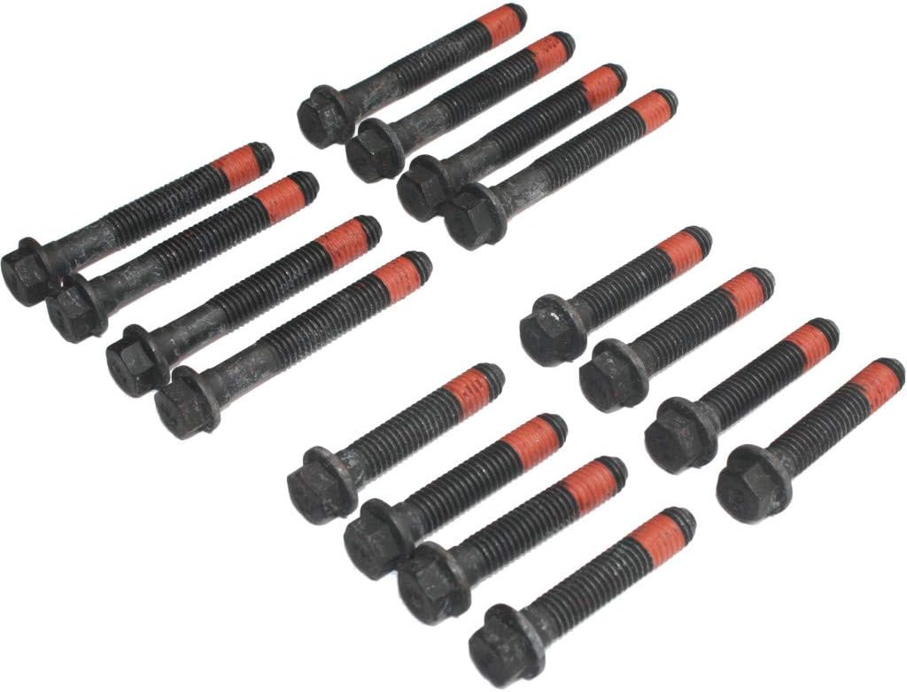 Cylinder Head Bolt Set of 16 for 3.8L OHV Engine B573