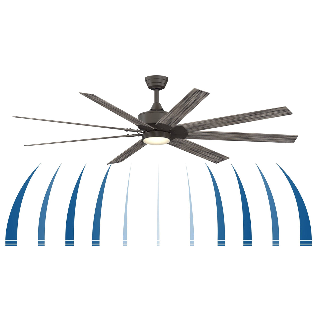 Matte Greige DC Motor Ceiling Fan I70898