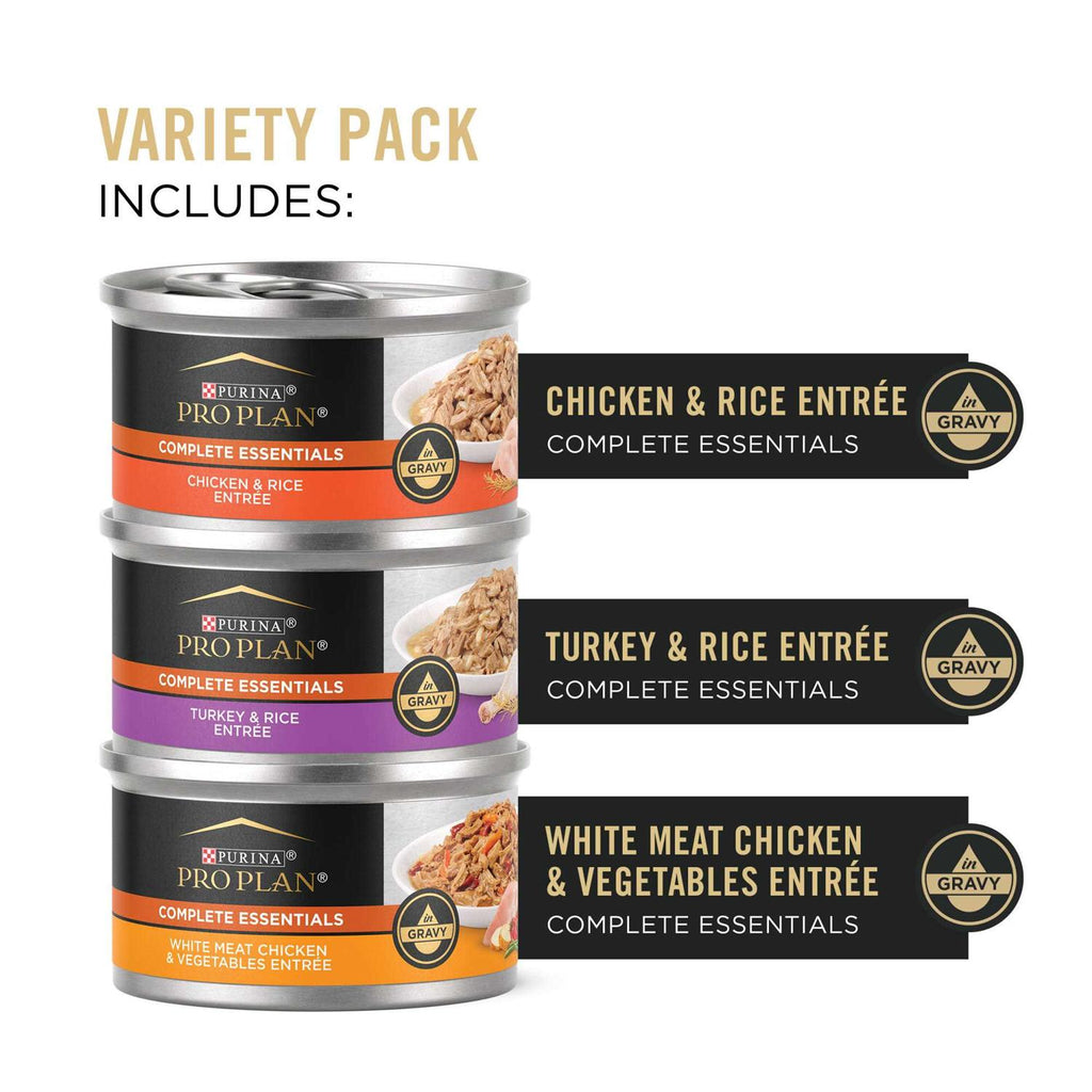 Wet Cat Food Variety Pack Chicken and Turkey W648313