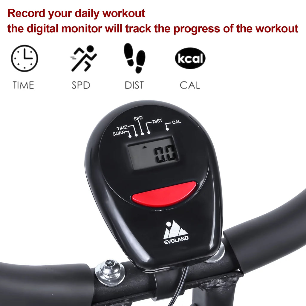 Indoor Upright Exercise Bike 264lb Max Y9403